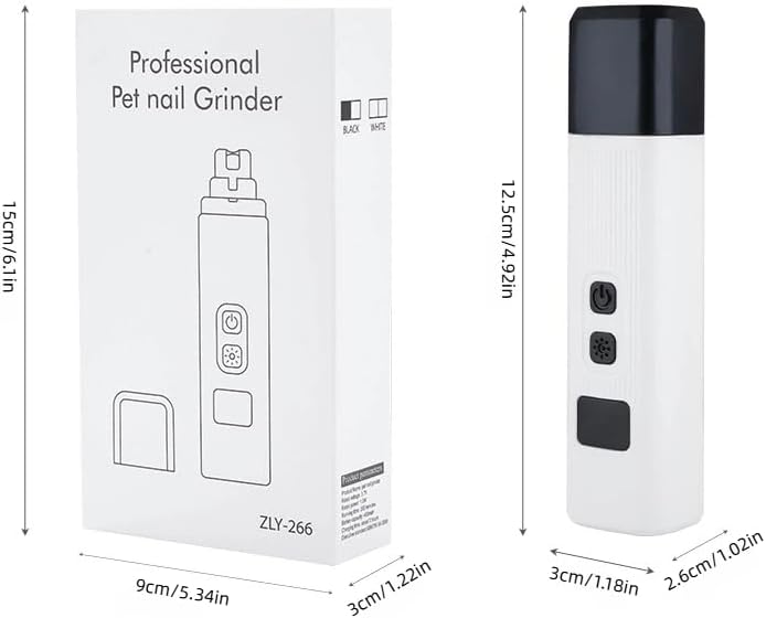 LED Electric Pet Nail Grinder