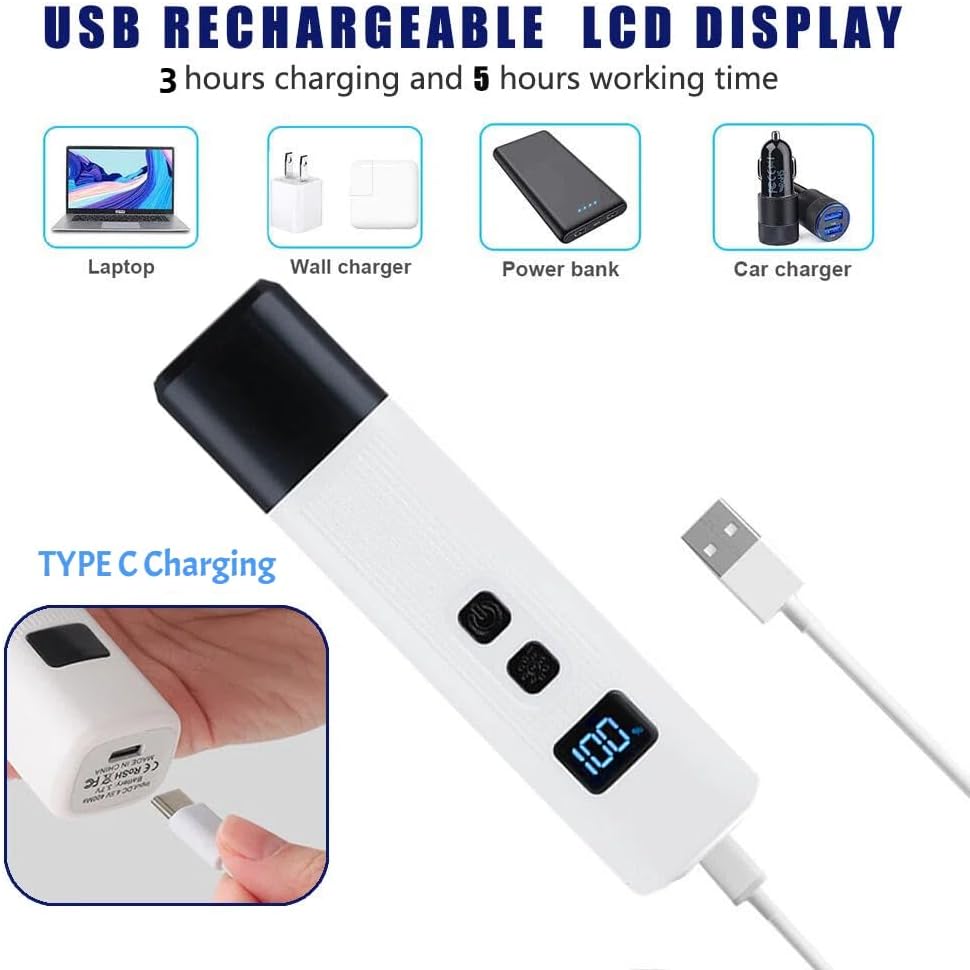 LED Electric Pet Nail Grinder