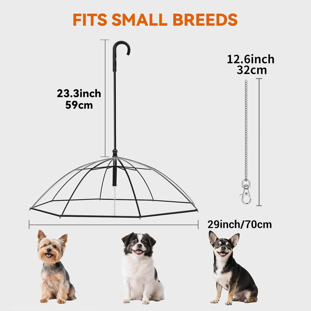 RainGuard — Clip-On Dog Umbrella
