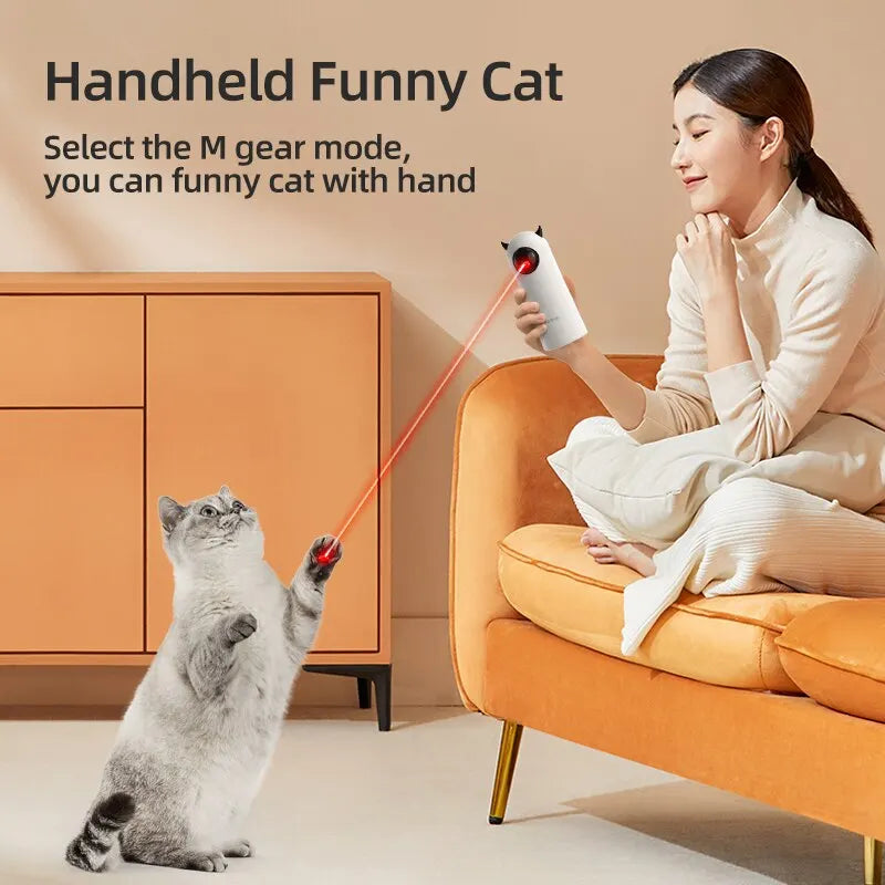 Interactive Rechargeable Pet Laser Toy