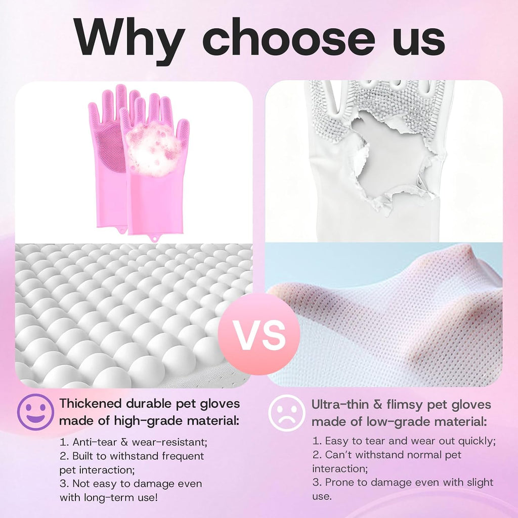 SoftTouch — Deshedding Grooming Gloves