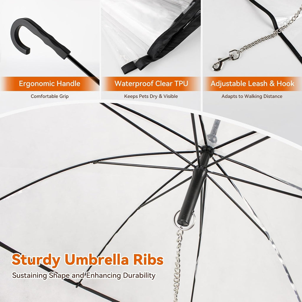 RainGuard — Clip-On Dog Umbrella