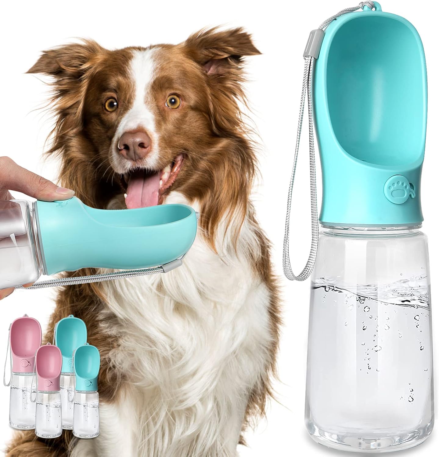 Portable Dog Water Bottle 800ml