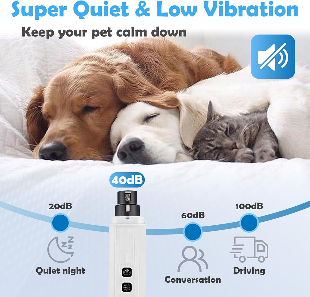LED Electric Pet Nail Grinder