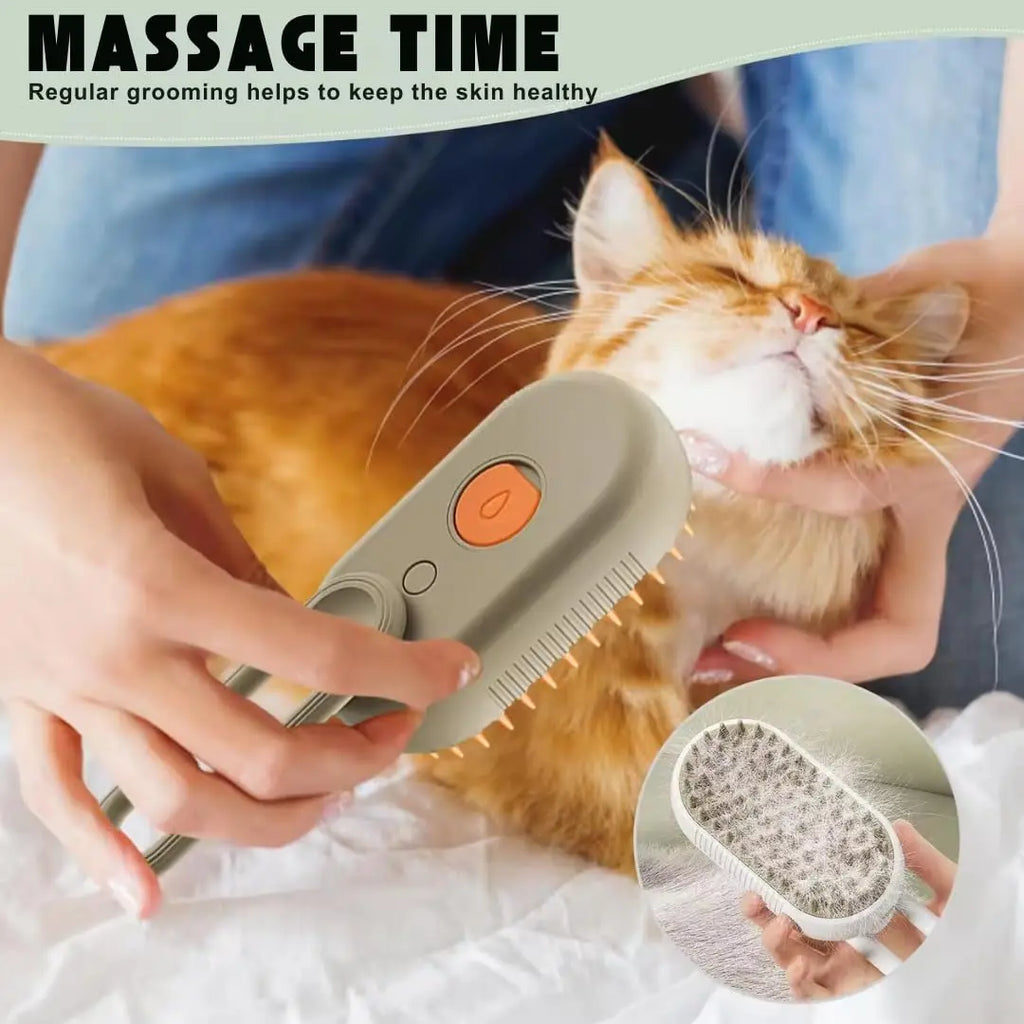 HydroGroom -  Steam Pet Brush