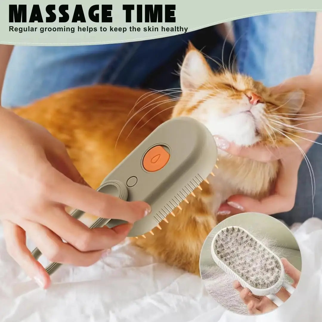 HydroGroom -  Steam Pet Brush