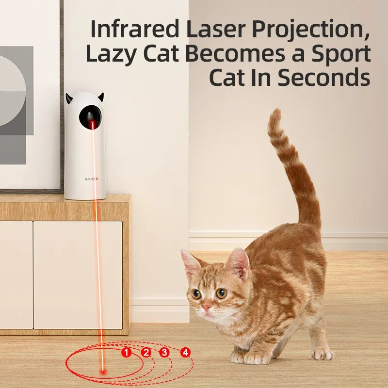 Interactive Rechargeable Pet Laser Toy